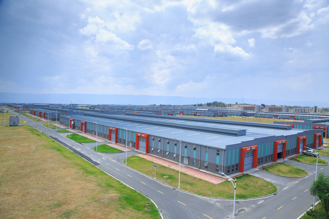Hawassa Industrial Park factory sheds